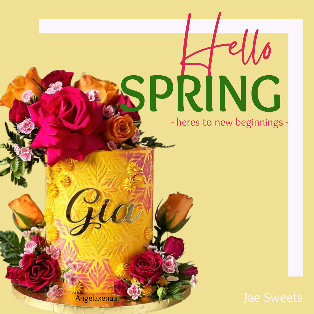 Spring Into Greatness: Fresh Cakes, Bold Moves & Blooming Creativity